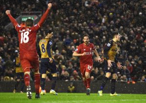 Liverpool Arsenal Allen