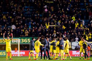 Villarreal Madrigal esultanze