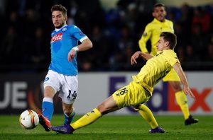 Dries Mertens Napoli Denis Suarez Villarreal