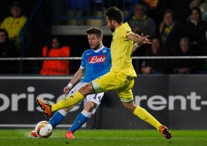 Dries Mertens Napoli Villarrea