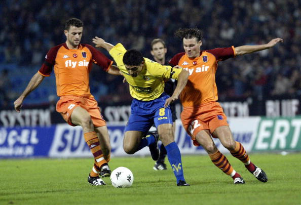 Trabzonspor Huseyin Cimsir Juan Roman Riquelme Villarreal