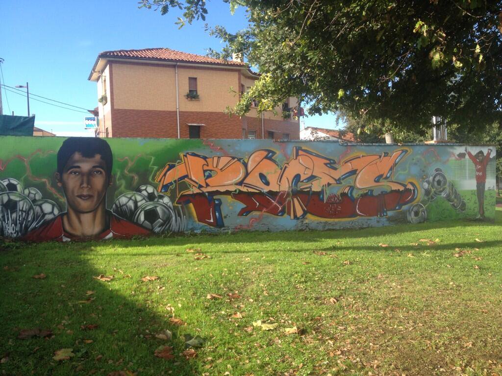 graffiti murales Jose Angel Gijon