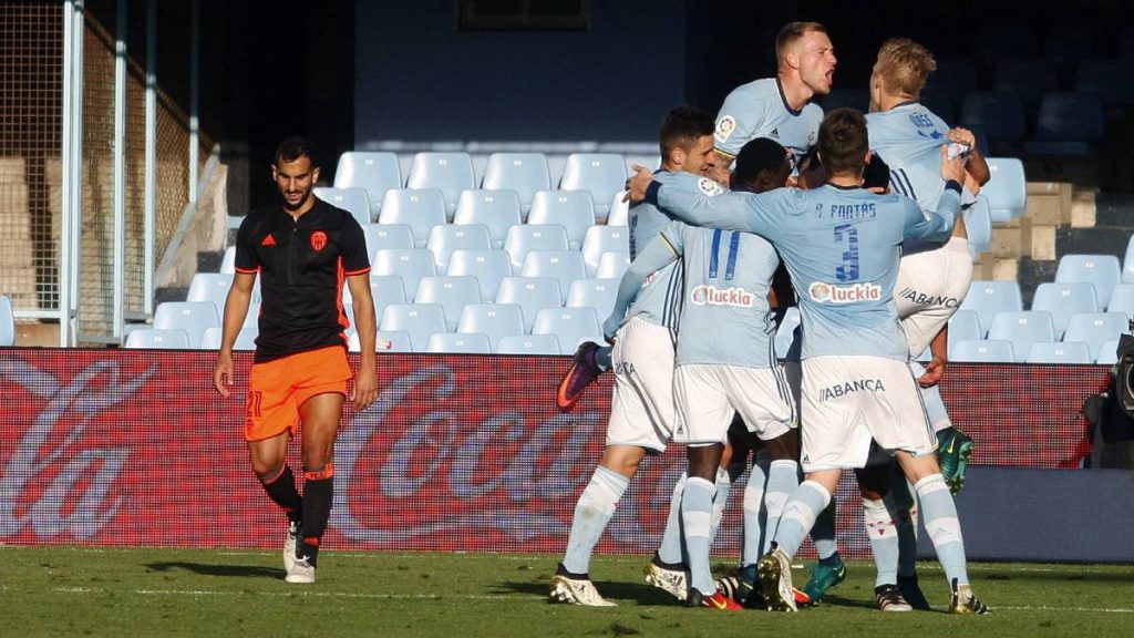 Liga, il Celta Vigo supera il Valencia e gli errori dell’arbitro: a Balaidos finisce 2-1