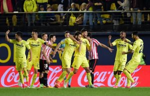 Villarreal celebrazioni esultanza