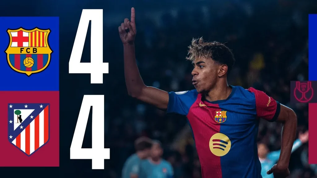 Coppa del Re, spettacolo e colpi di scena: il Barcellona si fa rimontare dall’Atletico in un 4-4 epico [VIDEO]