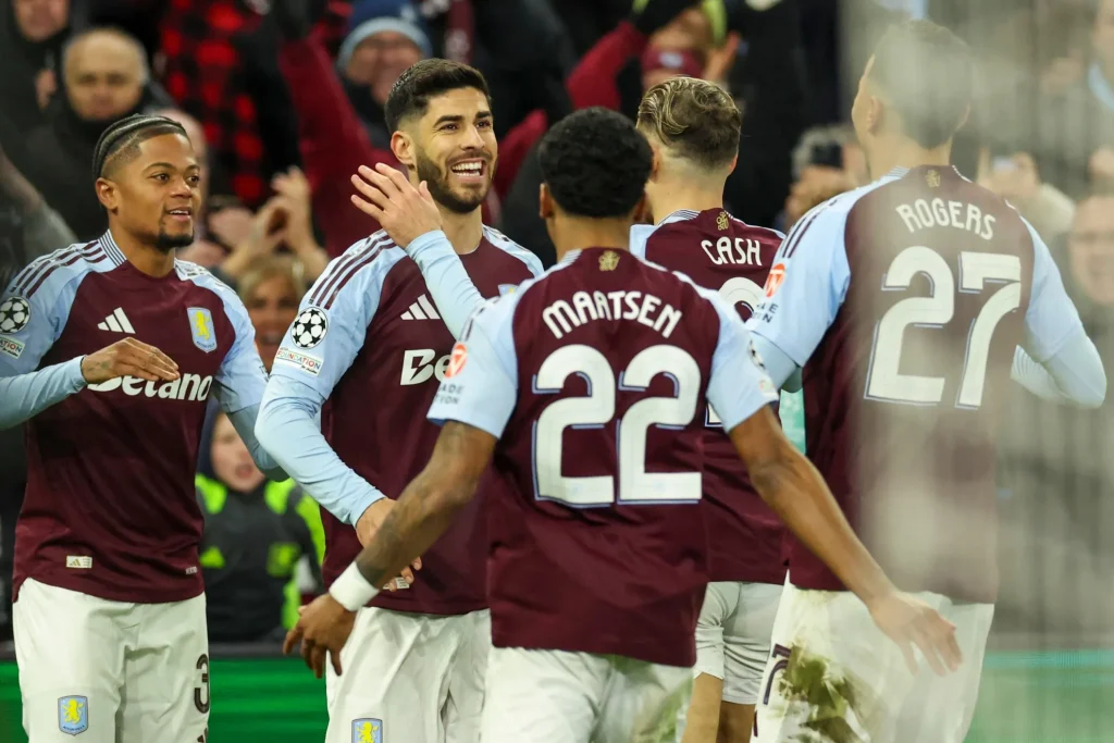 Doppietta del solito Asensio, l’Aston Villa passeggia col Club Brugge: ai quarti di Champions dopo 42 anni!