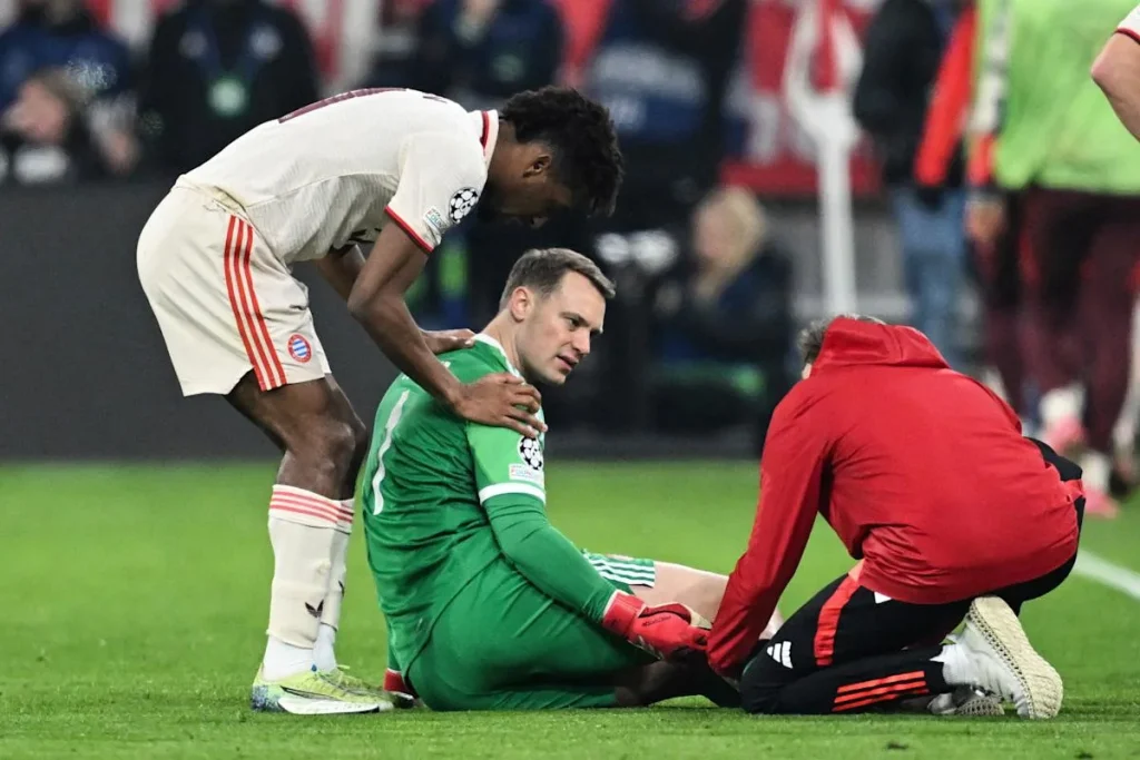 Numeri incredibili di Neuer in Champions ma la partita col Leverkusen non finisce nel migliore dei modi…