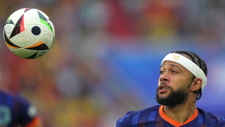 Memphis Depay con l'Olanda