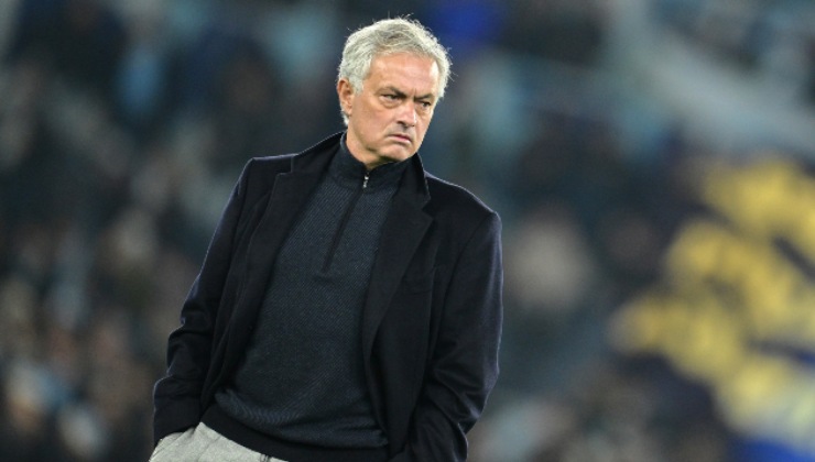 Mourinho all'Olimpico