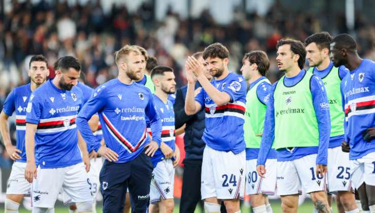 Sampdoria in campo