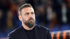 L'ex allenatore della Roma Daniele De Rossi