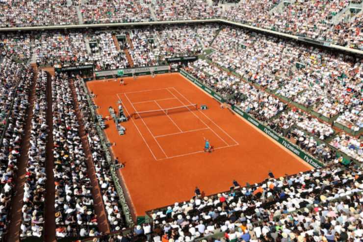 Il campo centrale del Roland Garros